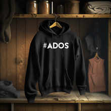 Load image into Gallery viewer, OFFICIAL ADOS HOODIE IN BLACK